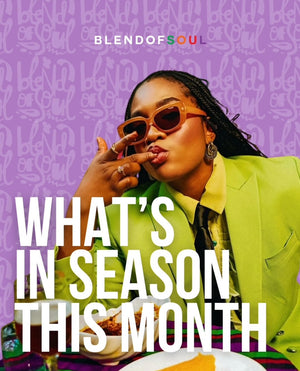 December's IN SZN...Check out our list of fruits and veggies in season this month!